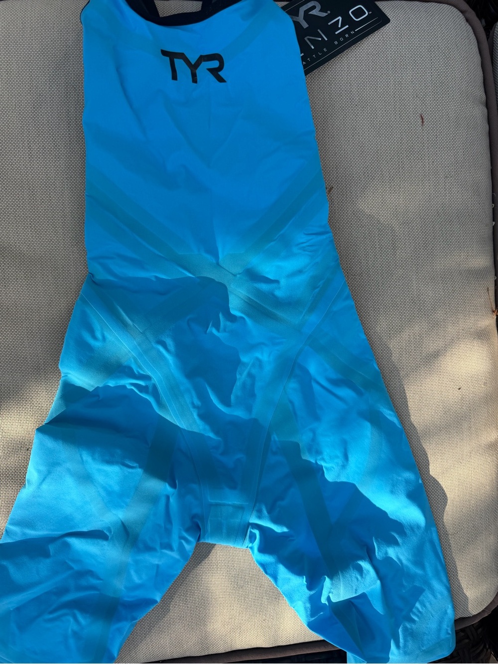 TYR Venzo Swim Gear in Bright Blue